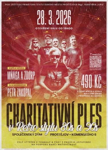 Charitativní Retro Ples - 28.03.2026