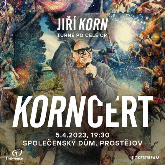 JIŘÍ KORN - koncert  5. 4. 2023 v 19.30