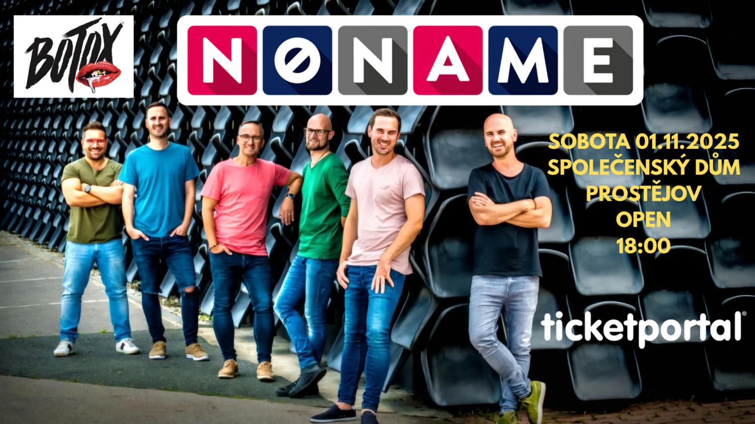 Koncert NONAME - 1. 11. 2025 od 18.00
