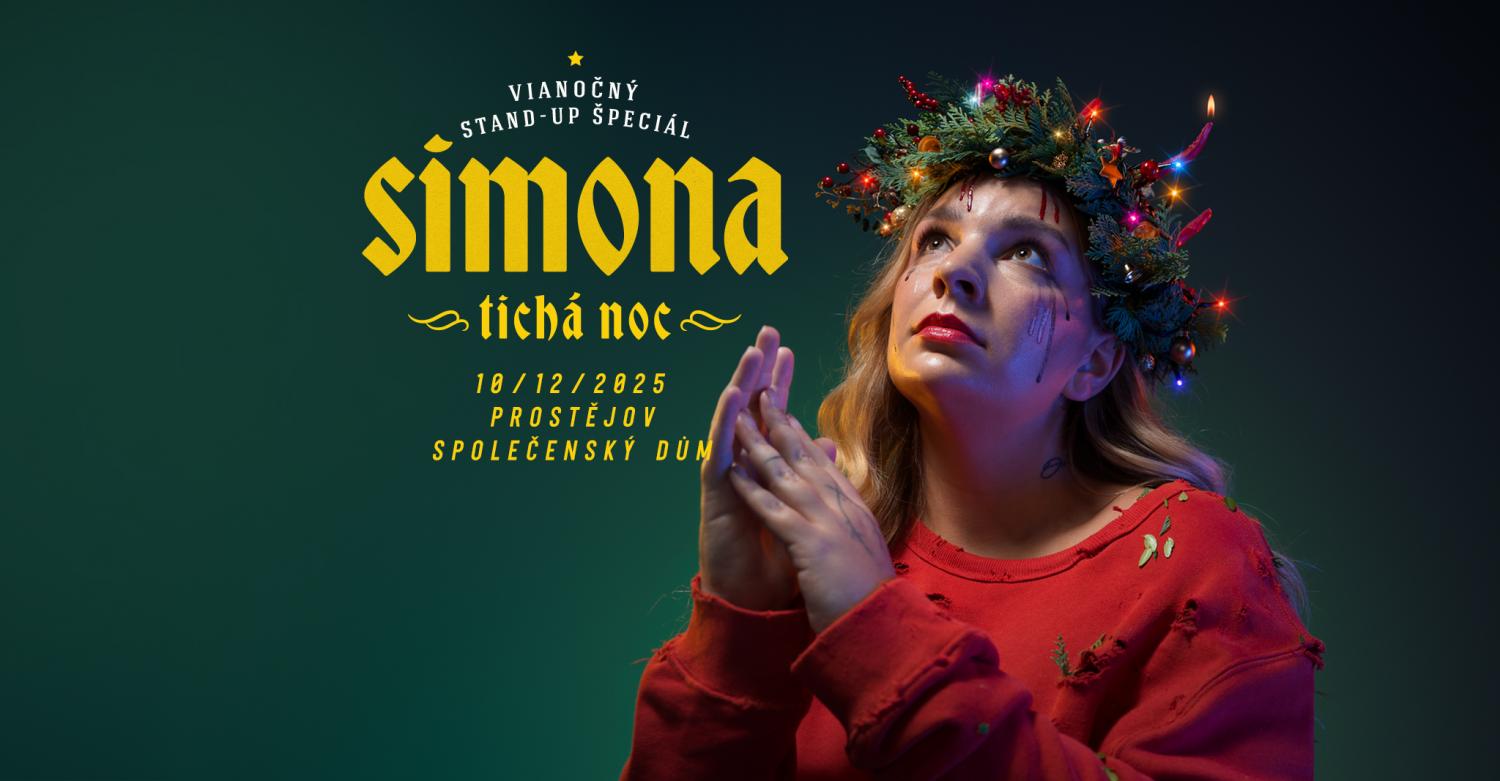 SIMONA - Tichá noc - vianočný stand-up špeciál - 10.12.2025 od 19.00