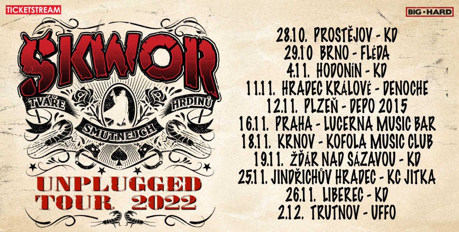 ŠKWOR - akustická tour - 28. 10. 2022 od 20.30