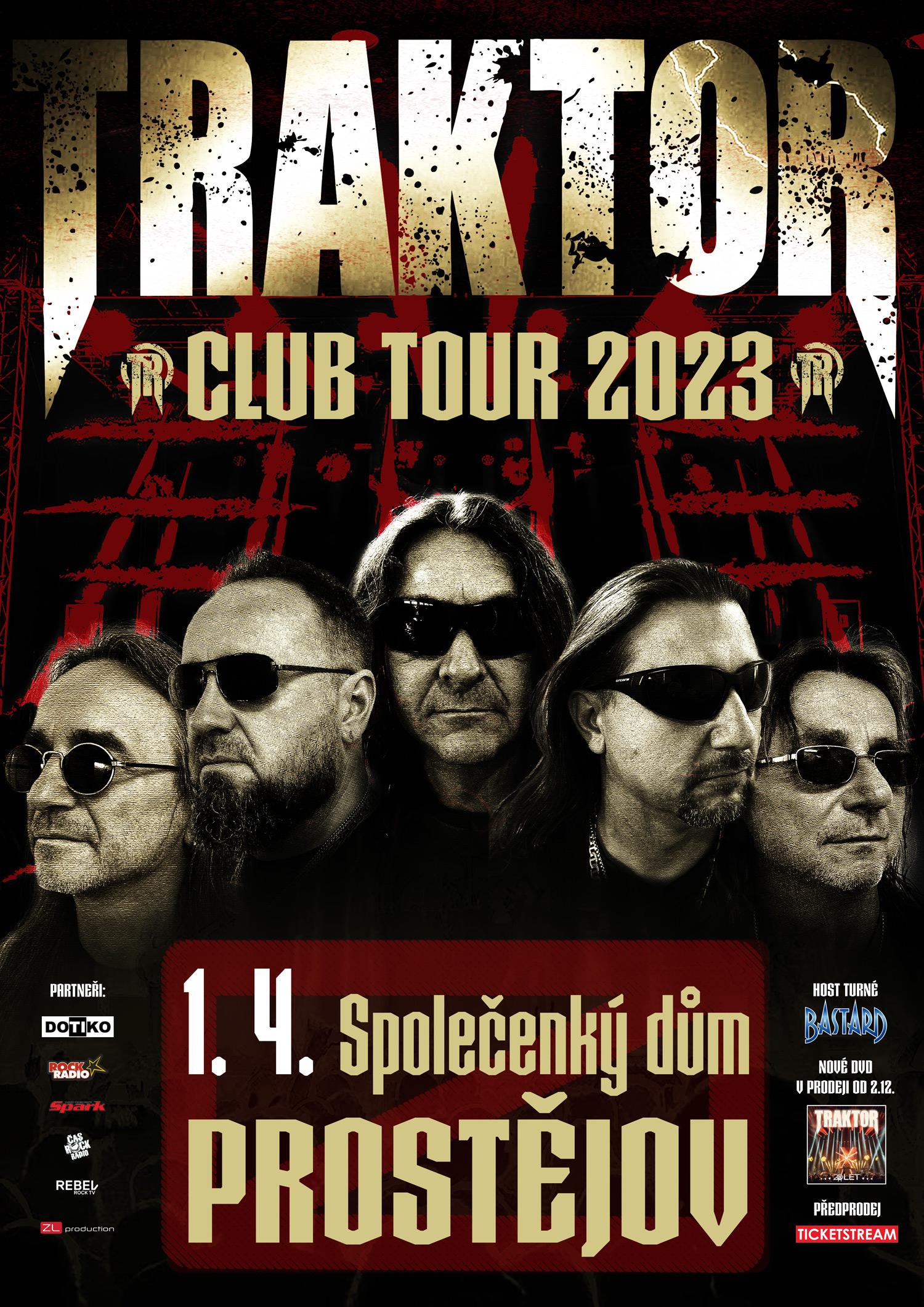 TRAKTOR -  CLUB TOUR 2023 - 1. 4. 2023 v 19.30
