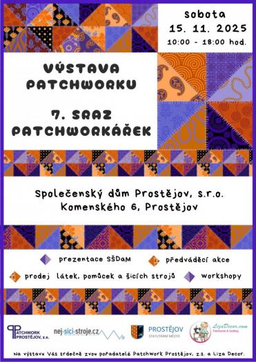 VÝSTAVA PATCHWORKU-7. sraz patchworkářek - 15. 11. 2025 od 10.00-18.00